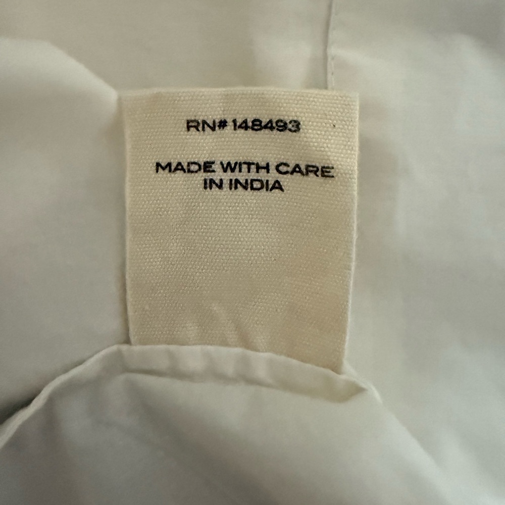 Doen Ivory Lace-Trim Cotton Slip Chemise - Picture 10 of 11